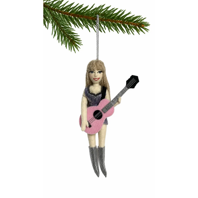 Taylor Swift Felt Ornament