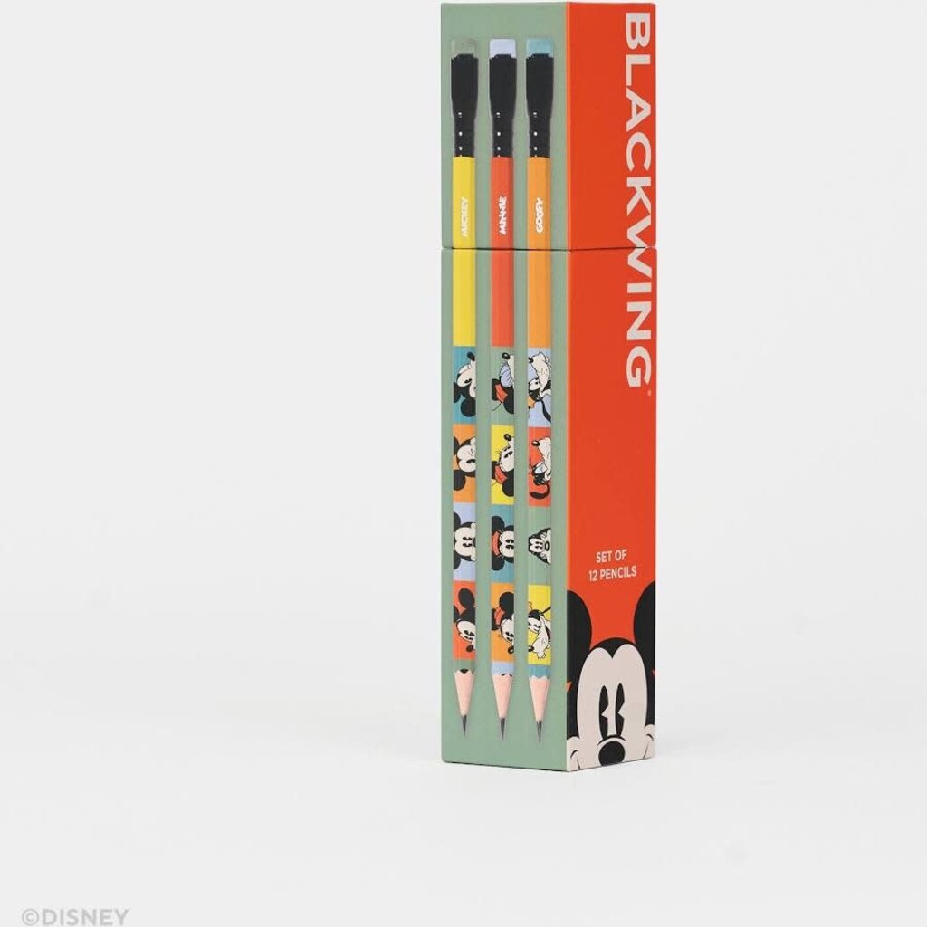 Disney Mickey and Friends Blackwing Box/12 Pencils