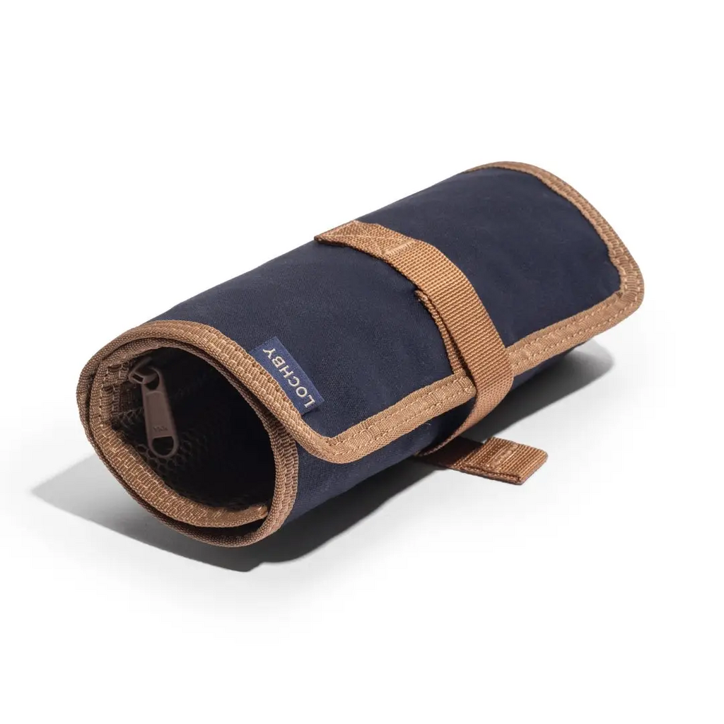 Pen & Tool Roll Lochby Blue