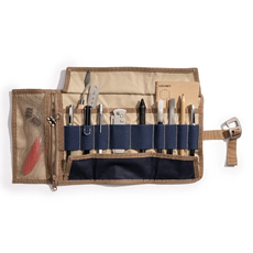 Pen & Tool Roll Lochby Blue