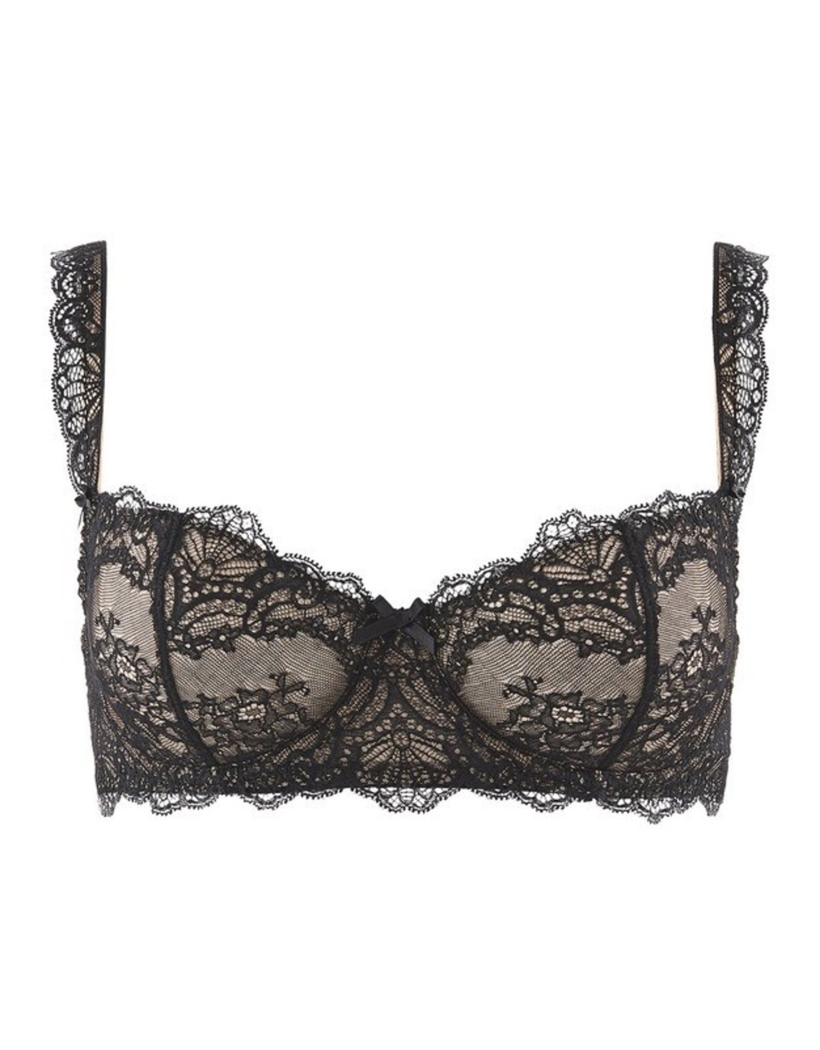 Womens Aubade black Sheer Lace Bralette