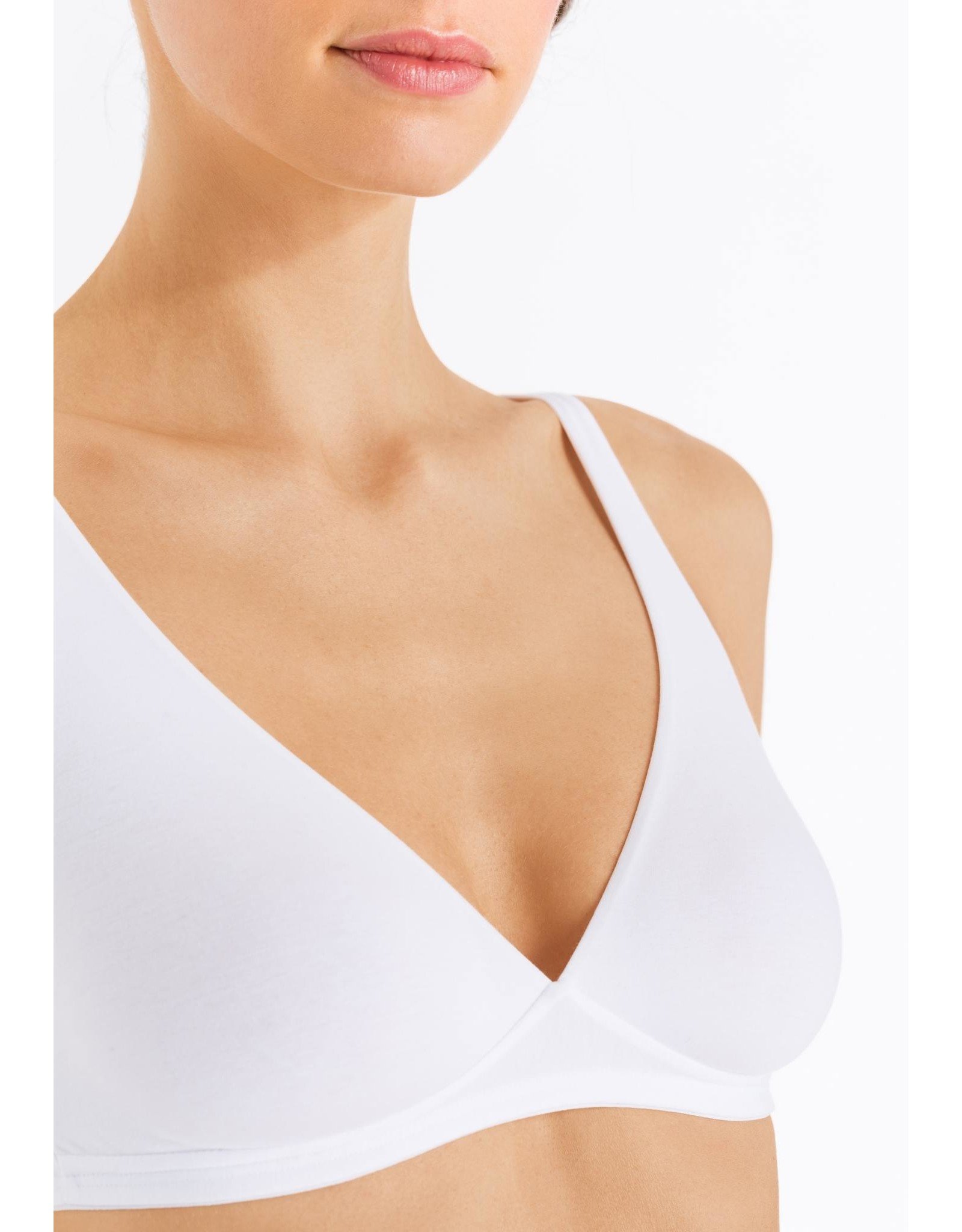 Hanro Cotton Sensation T-Shirt Bra