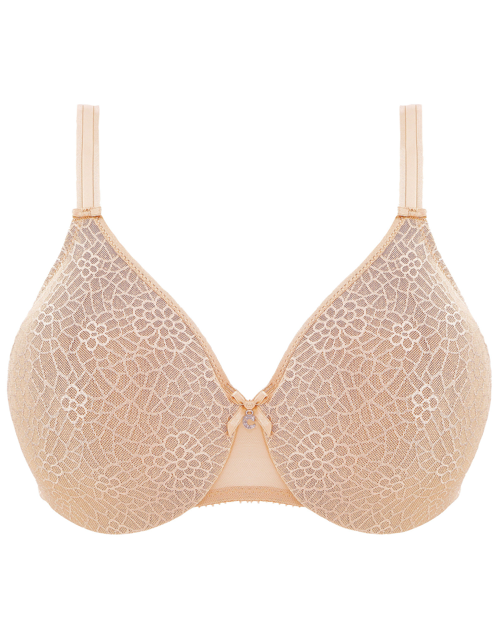 Chantelle C Magnifique Seamless Smooth Minimizer Bra - Nude