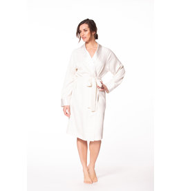 Christine Lingerie Silk Waffle Robe