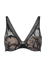 Chantelle True Lace Plunge Spacer T-Shirt Bra