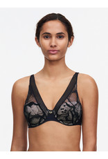 Chantelle True Lace Plunge Spacer T-Shirt Bra