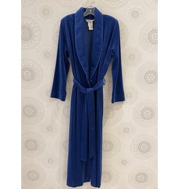 Diamond Tea Cotton Velour Wrap Up Robe