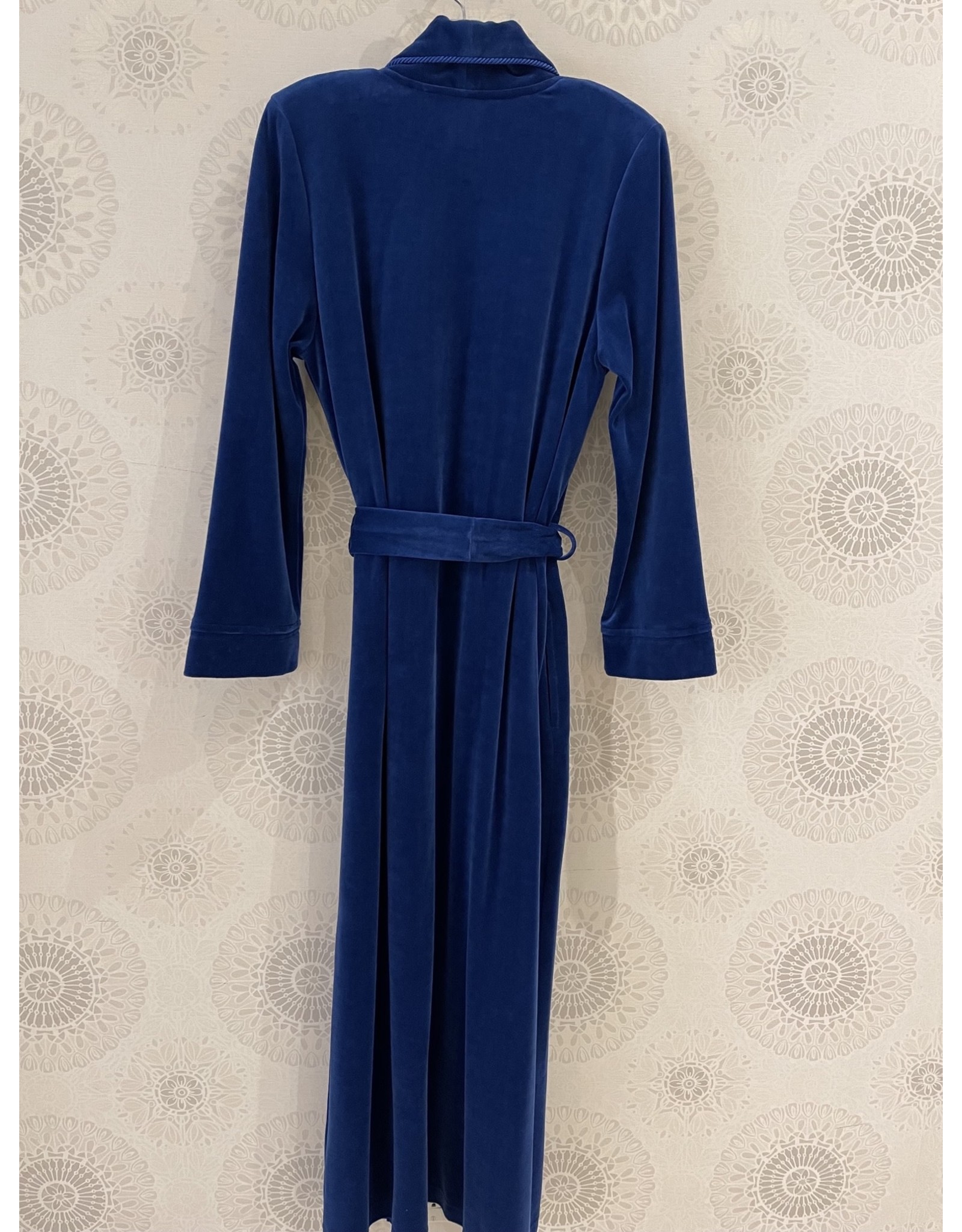 Diamond Tea Cotton Velour Wrap Up Robe