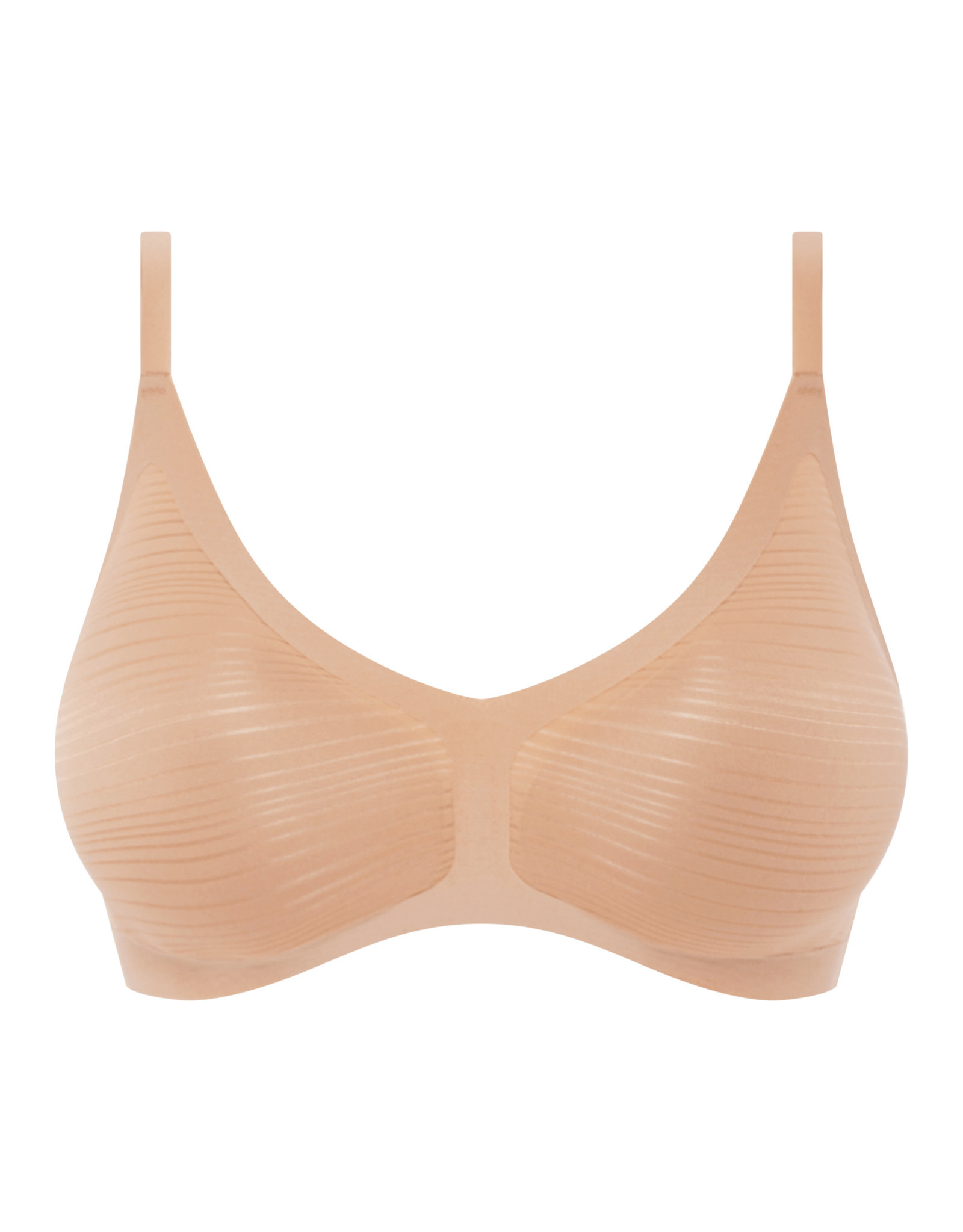 CHANTELLE Paris C10A60 Between The Lines Striped Contour Modal Bra 36 DDDD  (G)