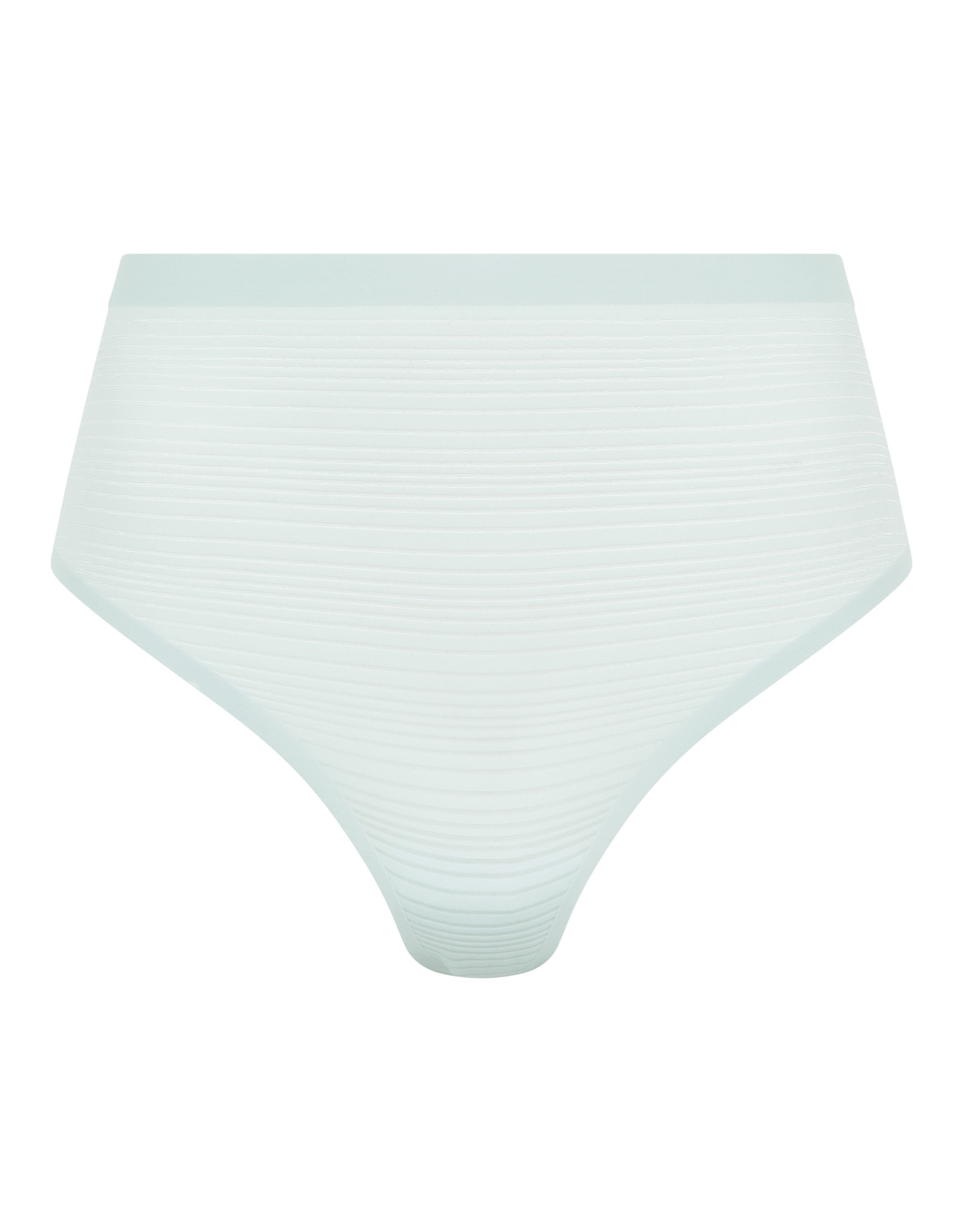 SoftStretch Stripes High Waisted Thong - La Jolie Madame