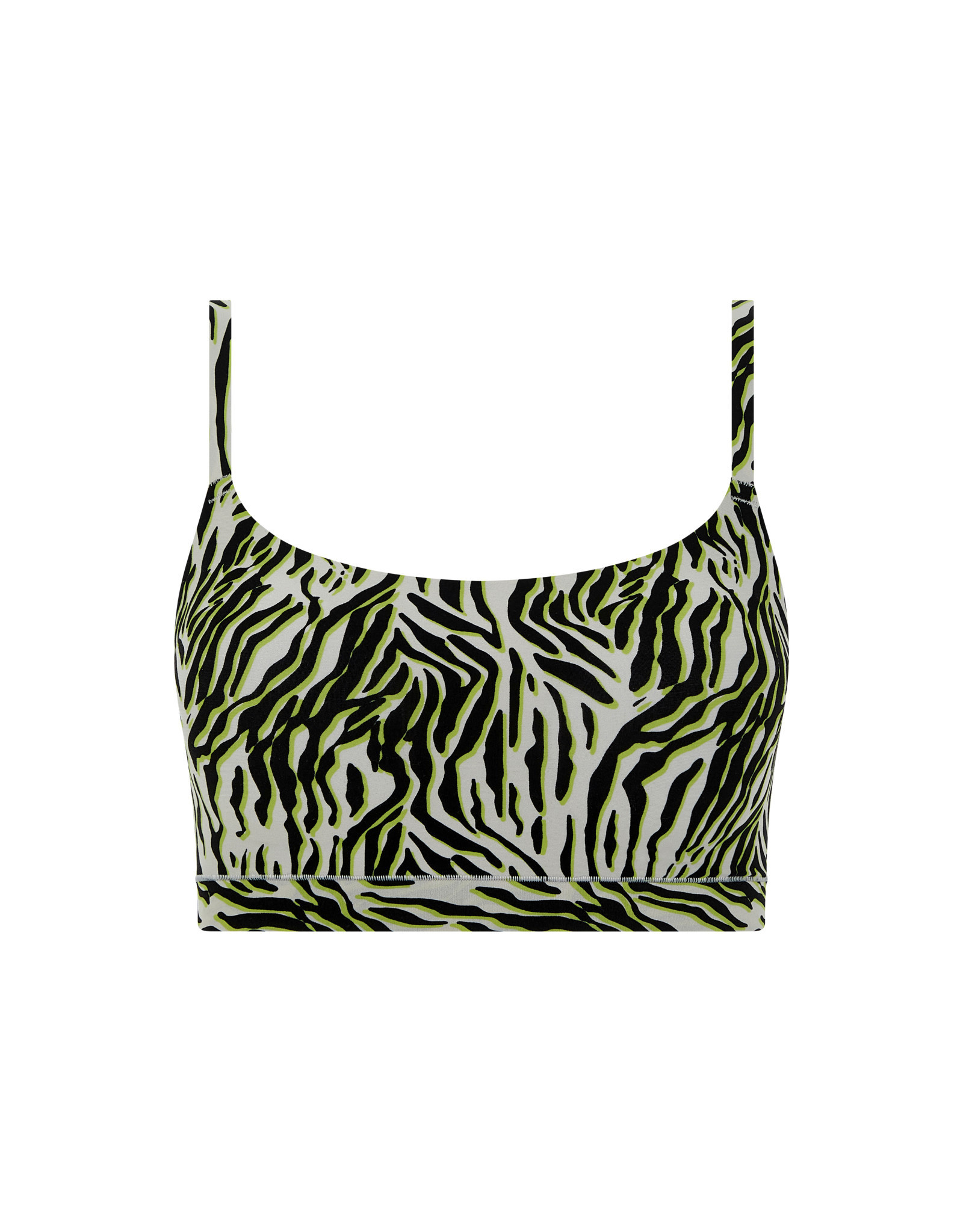 SoftStretch Scoop Padded Bralette- Leopard