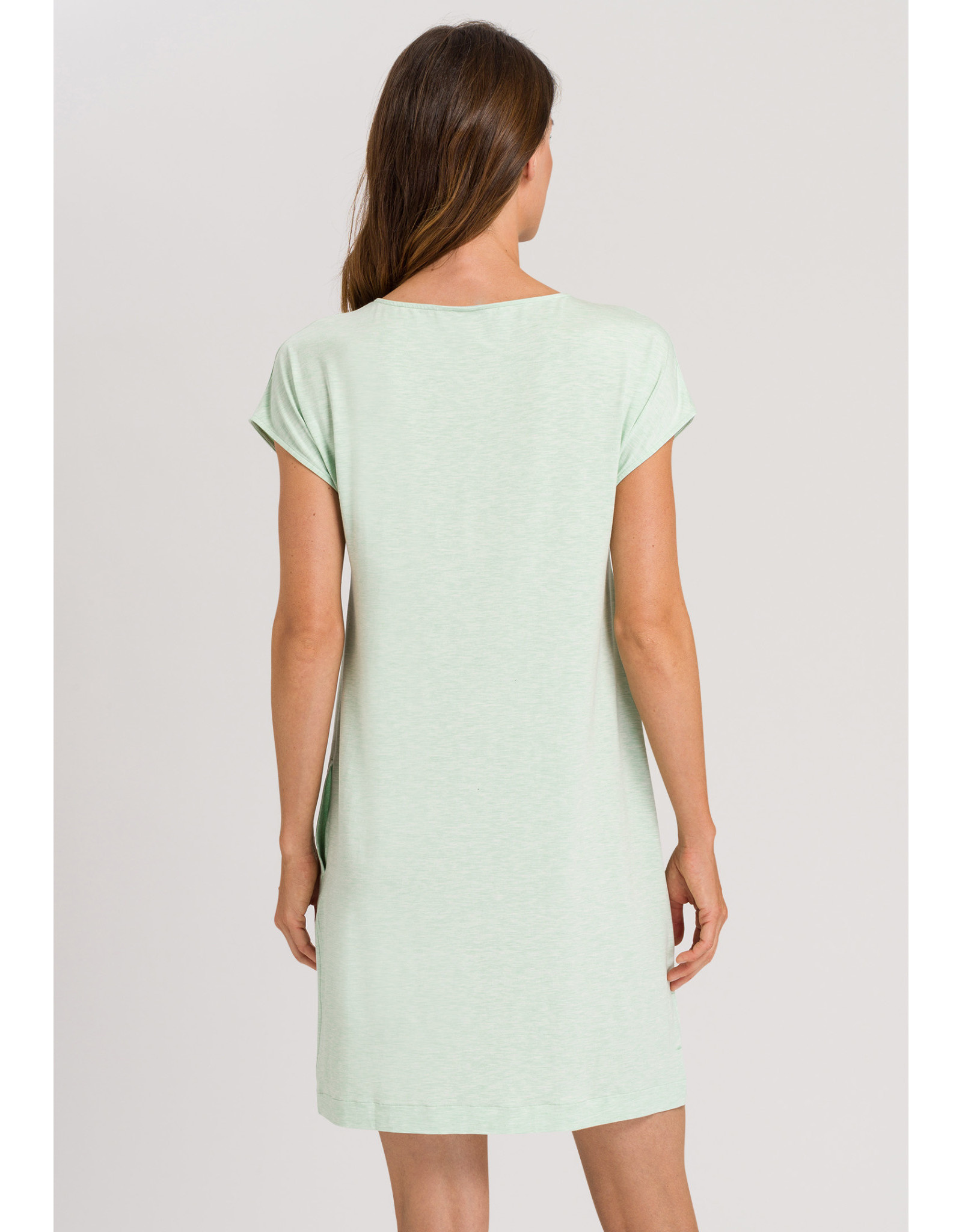 Hanro Natural Elegance Short Cap Sleeve Nightgown