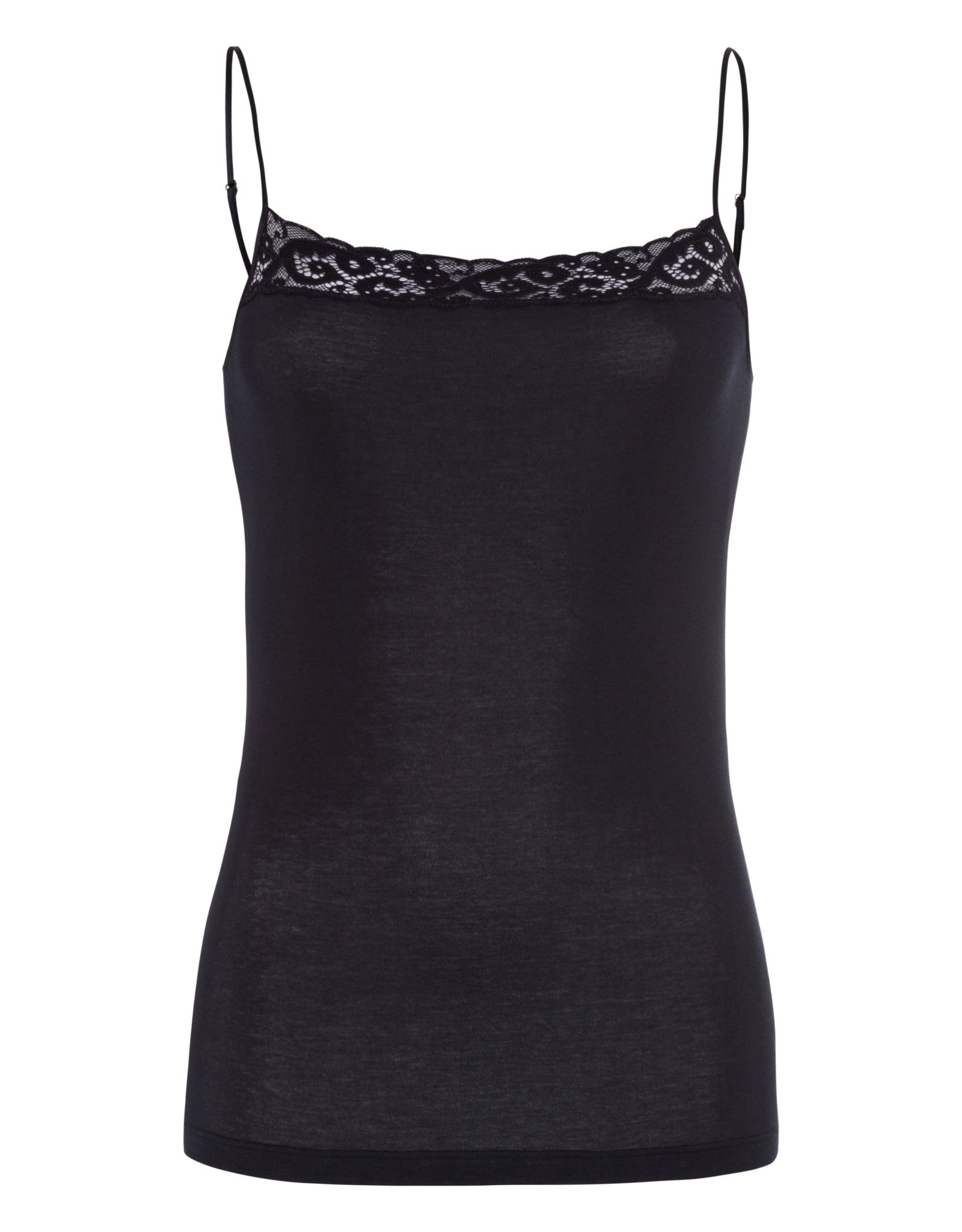 Buy Miorre Noodle Straps Lace Camisole - Black (XXL) Online