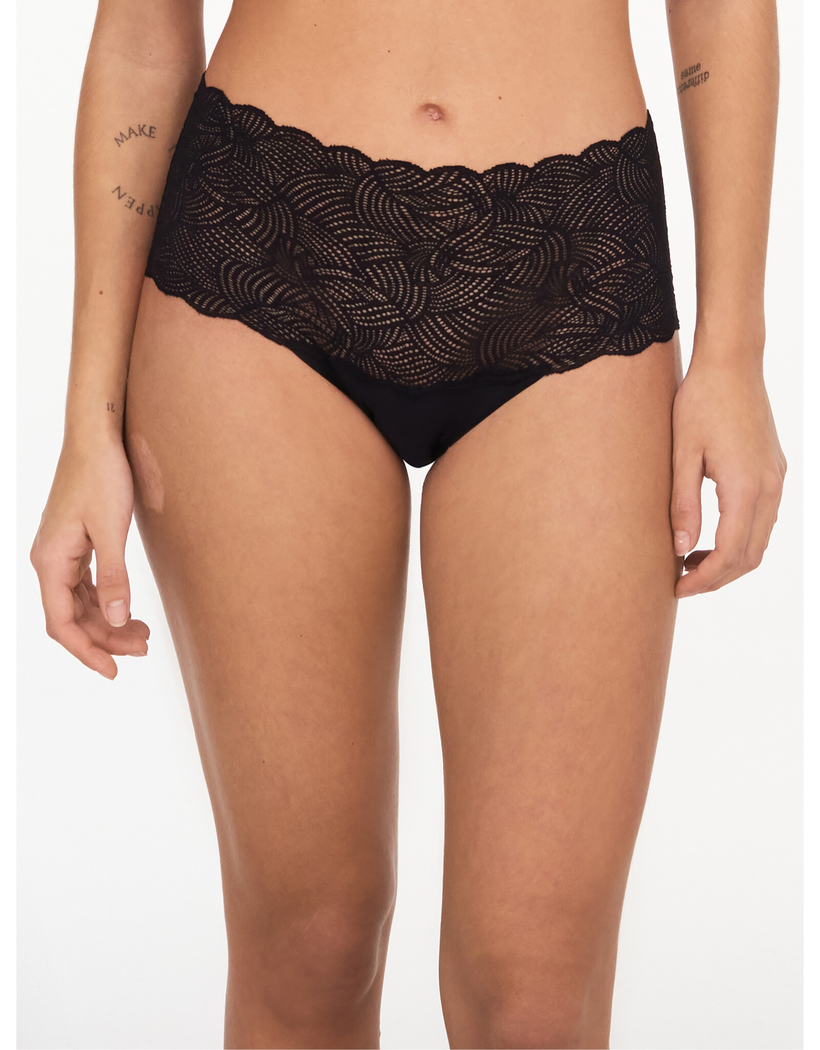 Chantelle SoftStretch High Waist Lace Brief