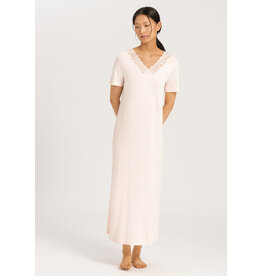 Hanro Moments Short Sleeve Long Nightdress