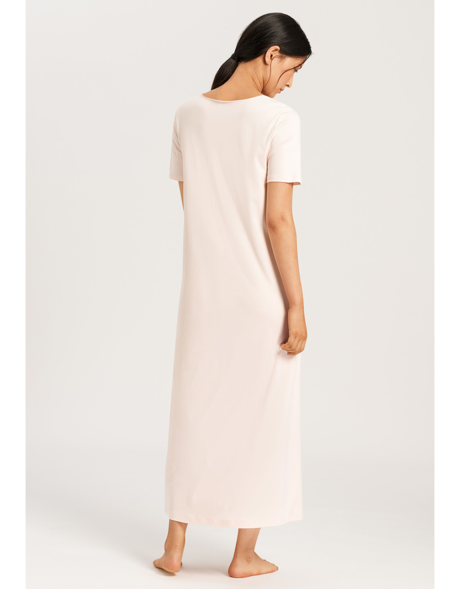 Hanro Moments Short Sleeve Long Nightdress