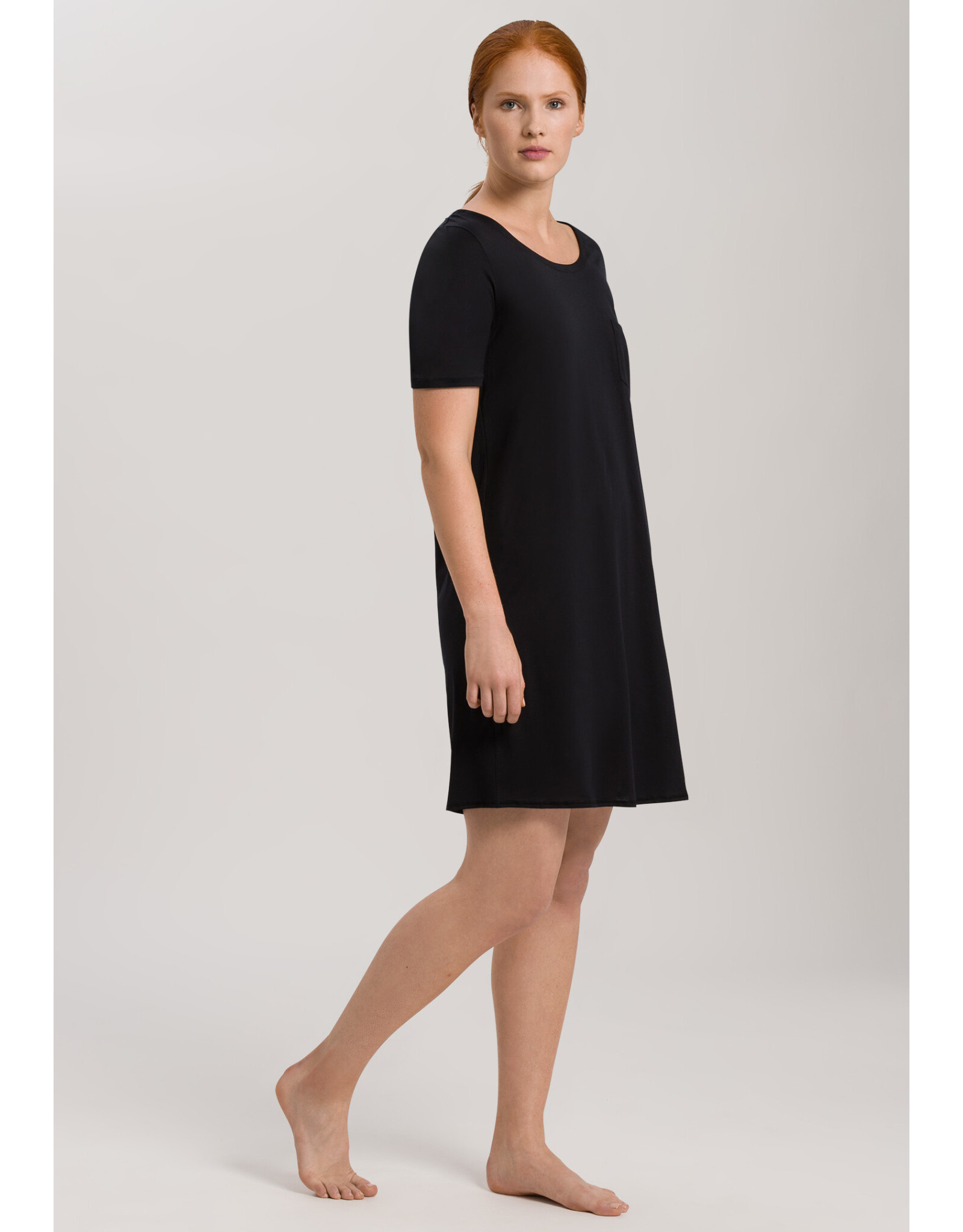 Hanro Cotton Deluxe Short Sleeve Nightdress