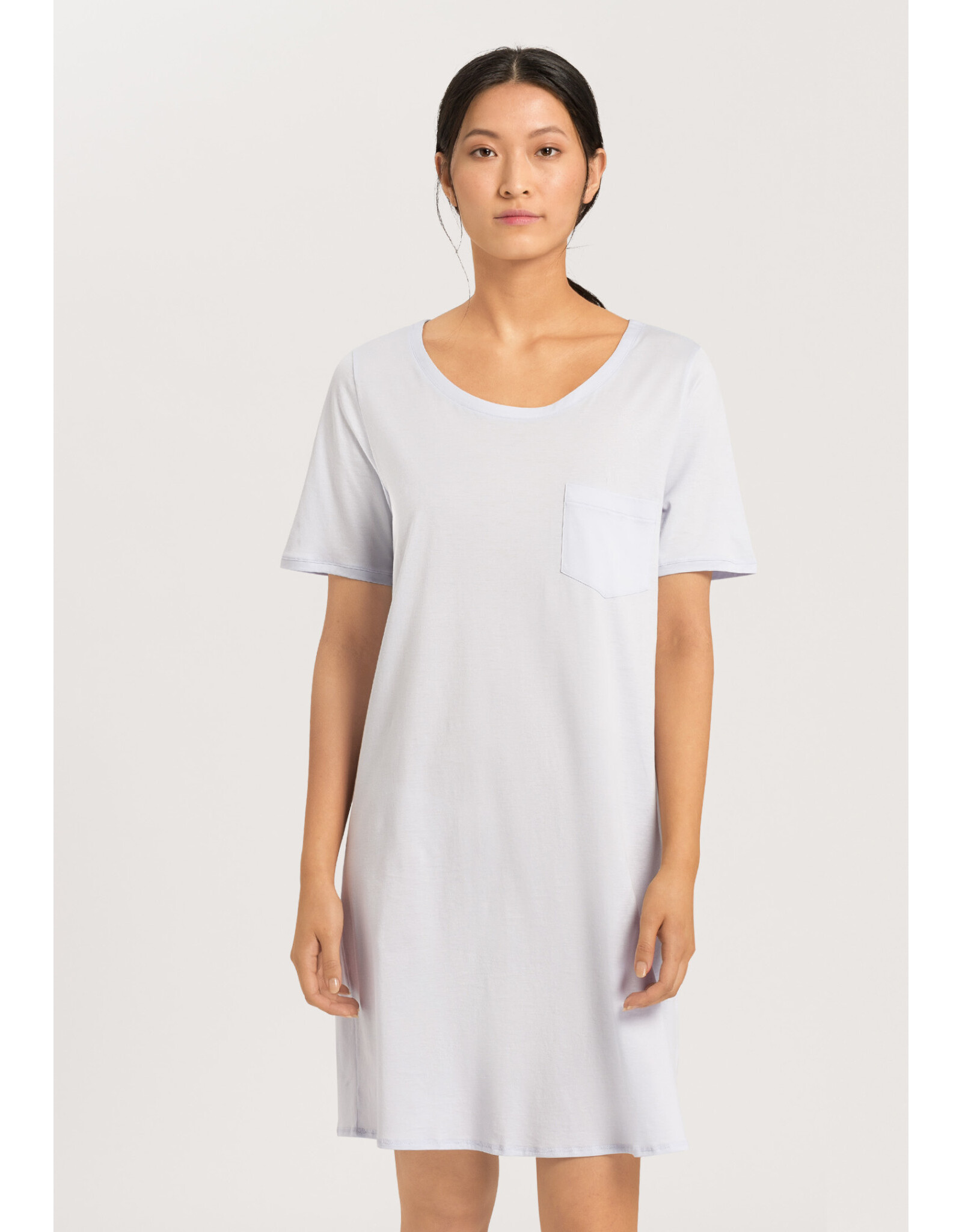 Hanro Cotton Deluxe Short Sleeve Nightdress
