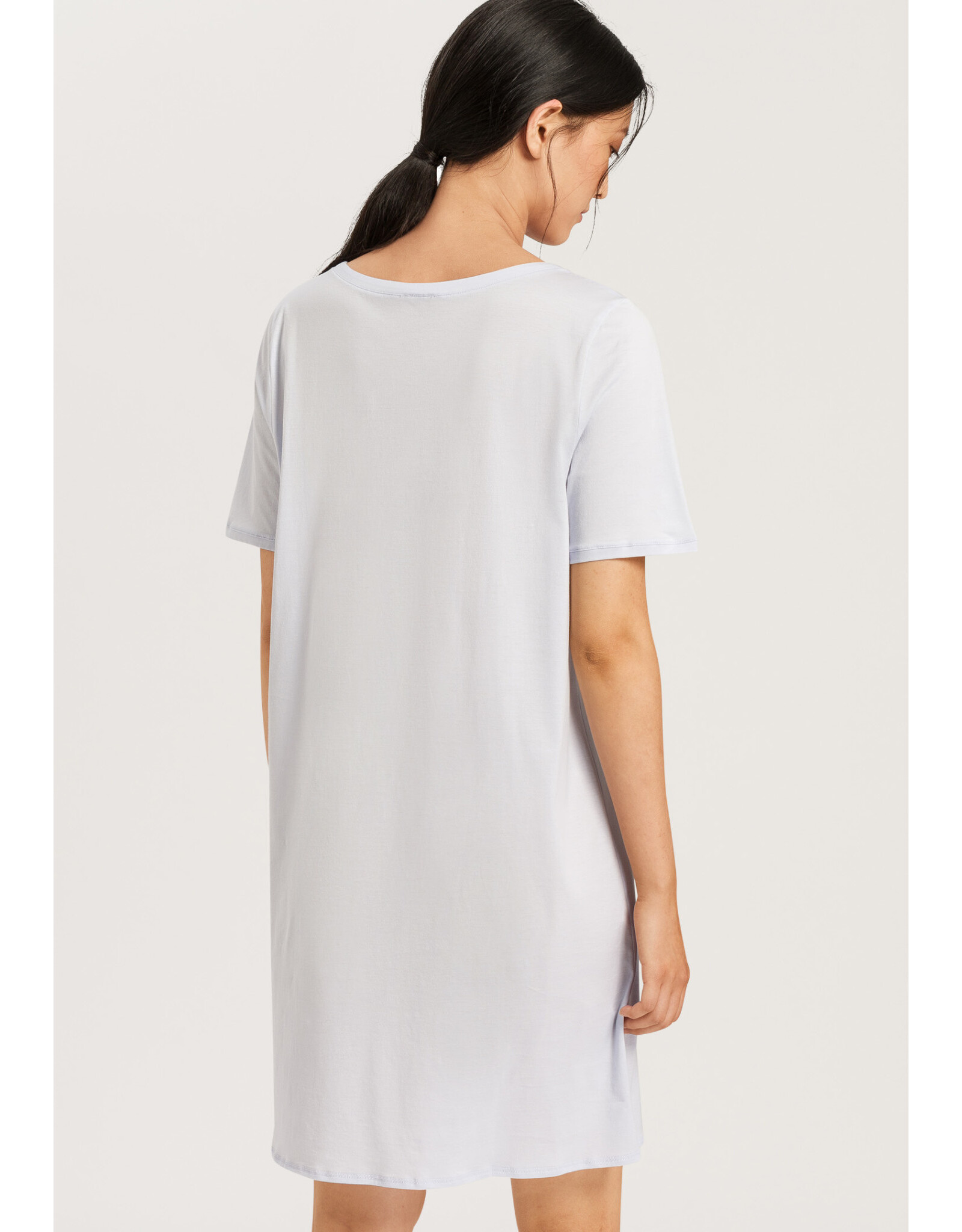 Hanro Cotton Deluxe Short Sleeve Nightdress