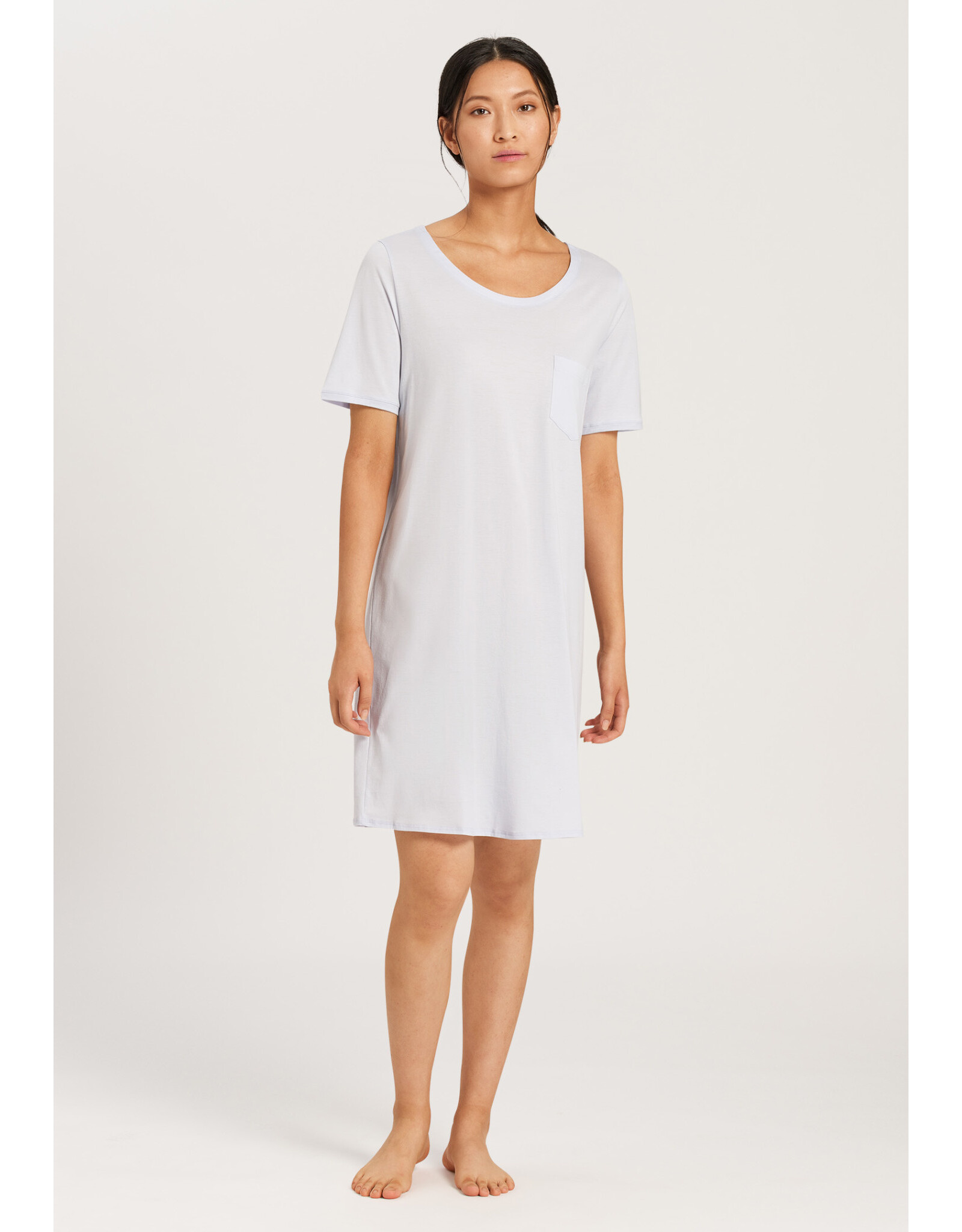 Hanro Cotton Deluxe Short Sleeve Nightdress