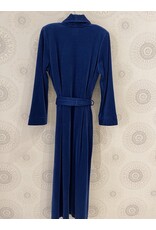 Diamond Tea Cotton Velour Wrap Up Robe