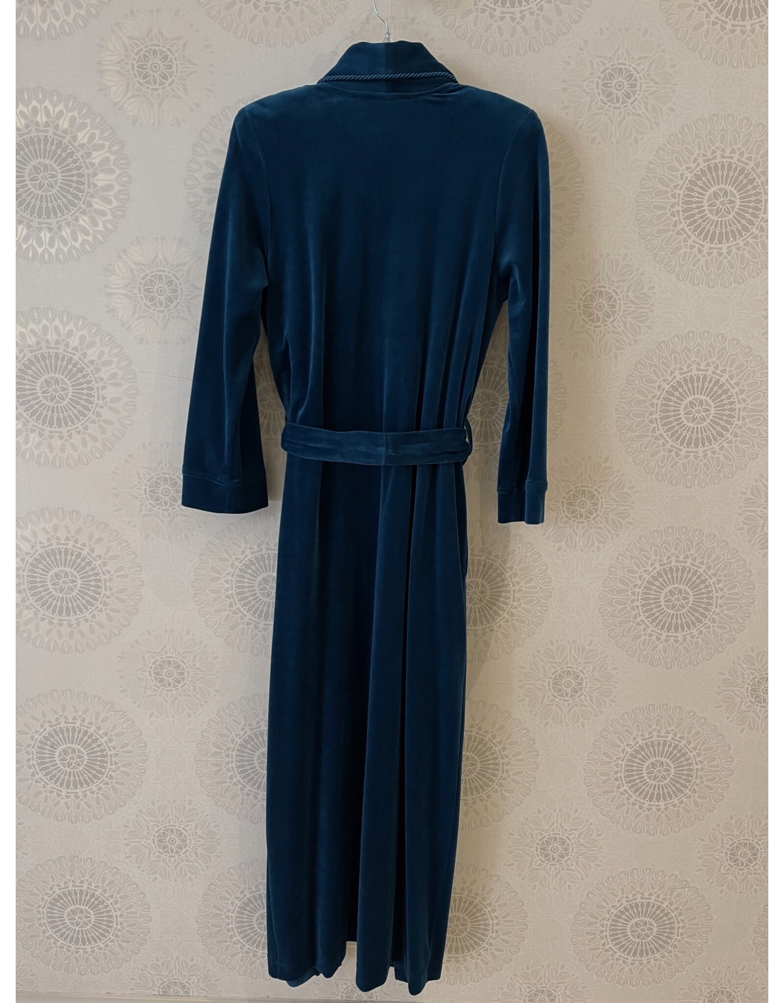 Diamond Tea Cotton Velour Wrap Up Robe