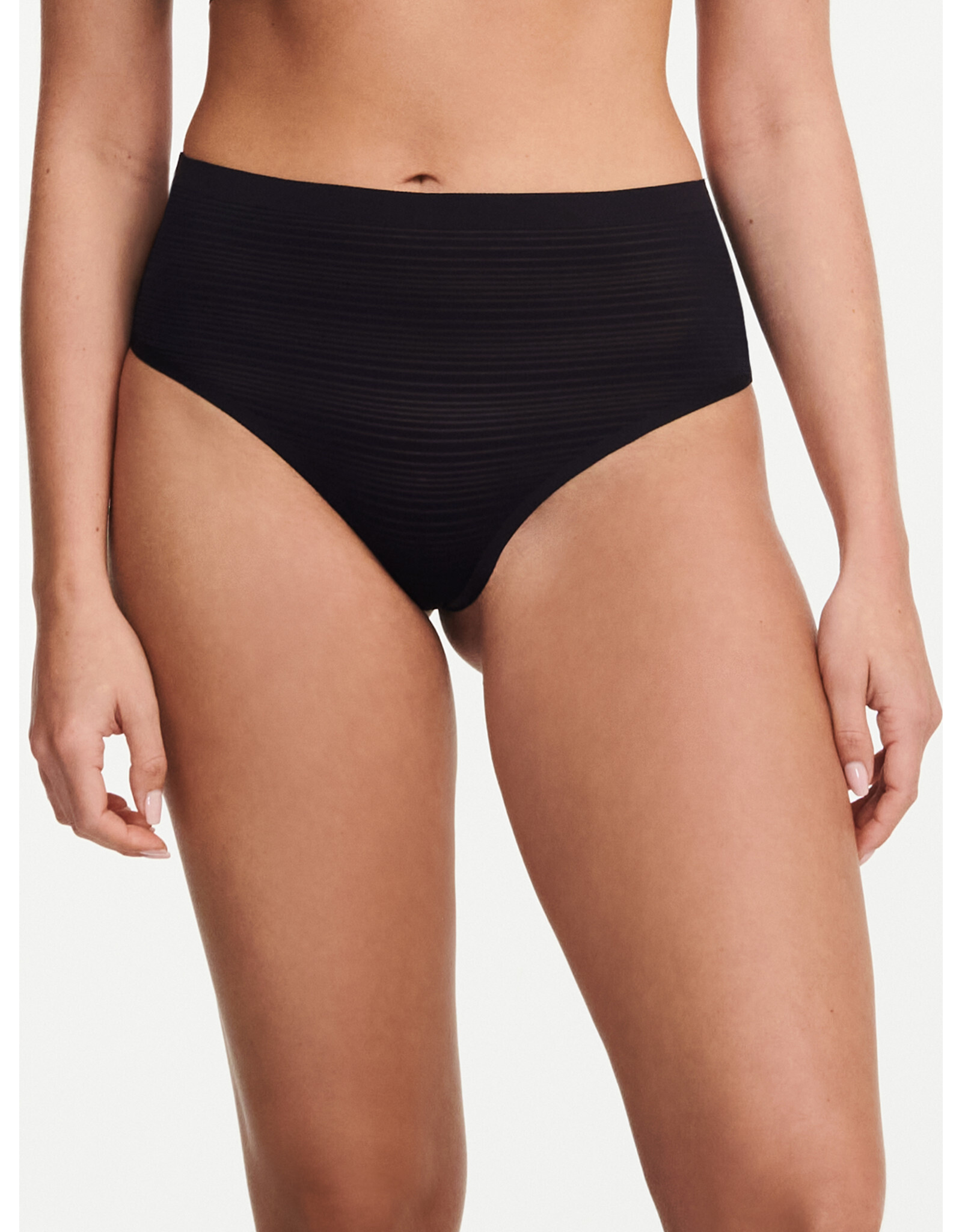 Chantelle SoftStretch Stripes High Waisted Thong