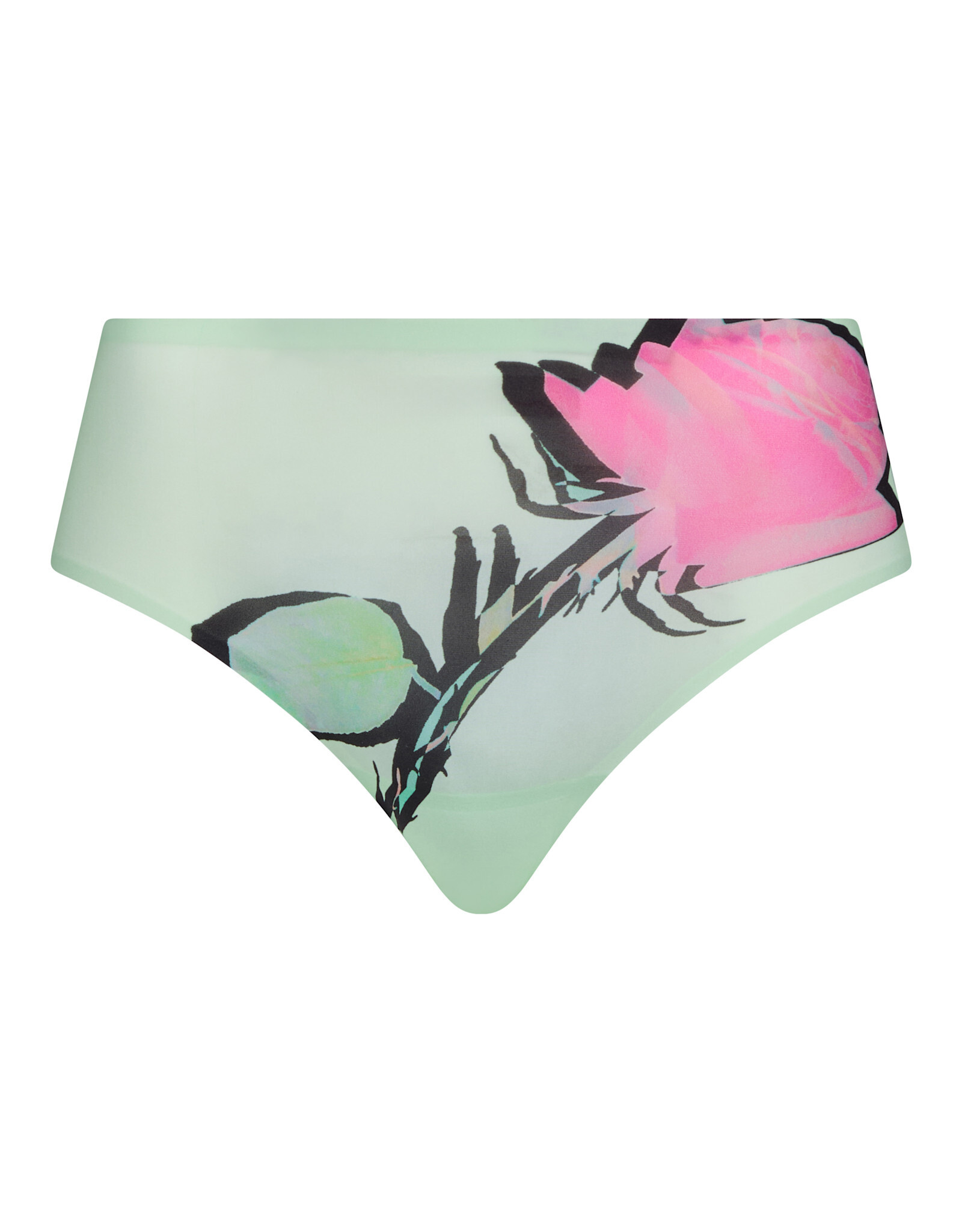 Chantelle SoftStretch Printed Mid Rise Panty