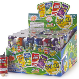Soda Can Fizzy Candy 6 Pack