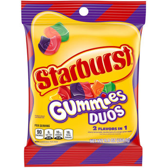 Starburst Gummies Duos