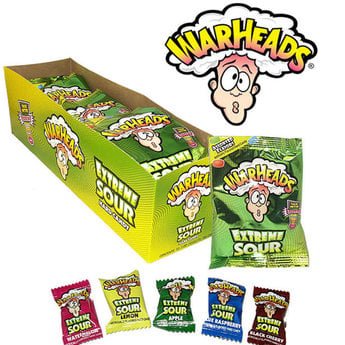 Warheads Extreme Sour Hard Candy 2 oz.