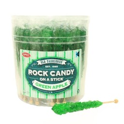 Rock Candy On A Stick Green Apple