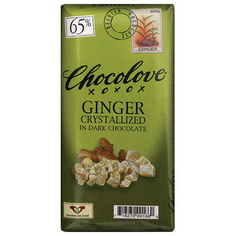 Chocolove Bar Ginger in Dark Chocolate