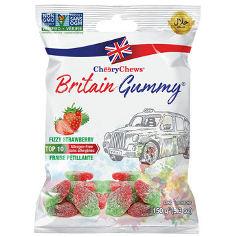 Britain Gummy Fizzy Strawberry