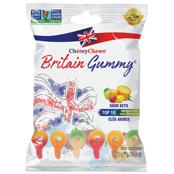 Britain Gummy Sour Keys