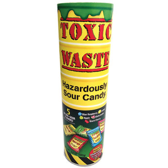Toxic Waste 9" Bank with Hard Candy