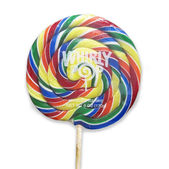 Giant Whirly Pop Rainbow 5.25 in.
