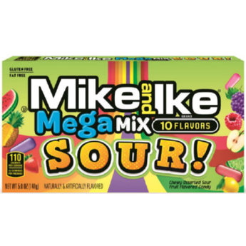 Mike & Ike Sour Mega Mix Theater Box