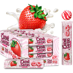 Creme Savers Rolls Strawberry