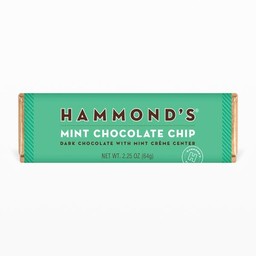 Hammonds Mint Chocolate Chip Dark Chocolate Bar
