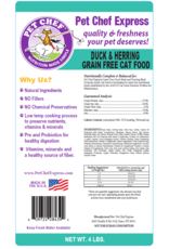 PCE Grain Free Duck Herring Cat 4#