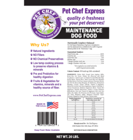 Pet Chef Express PCE Maintenance 5#