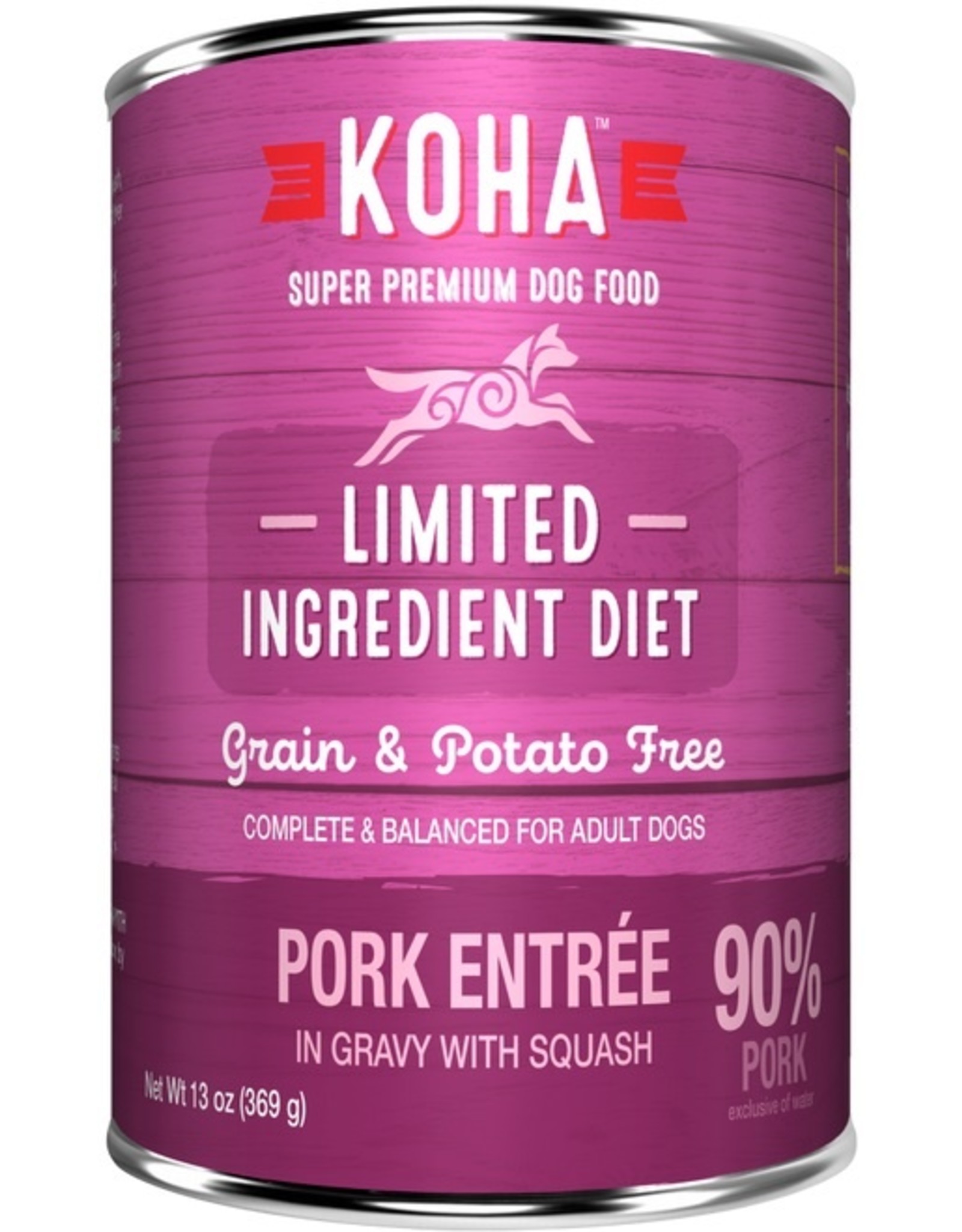 Koha KOHA Limited Ingredient Pork Entree