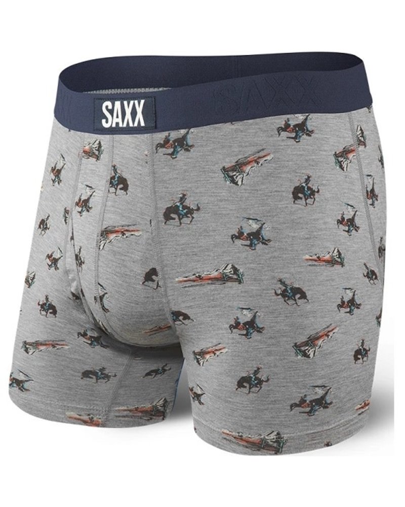 SAXX ULTRA Boxer Brief / Grey Cowboy Toss