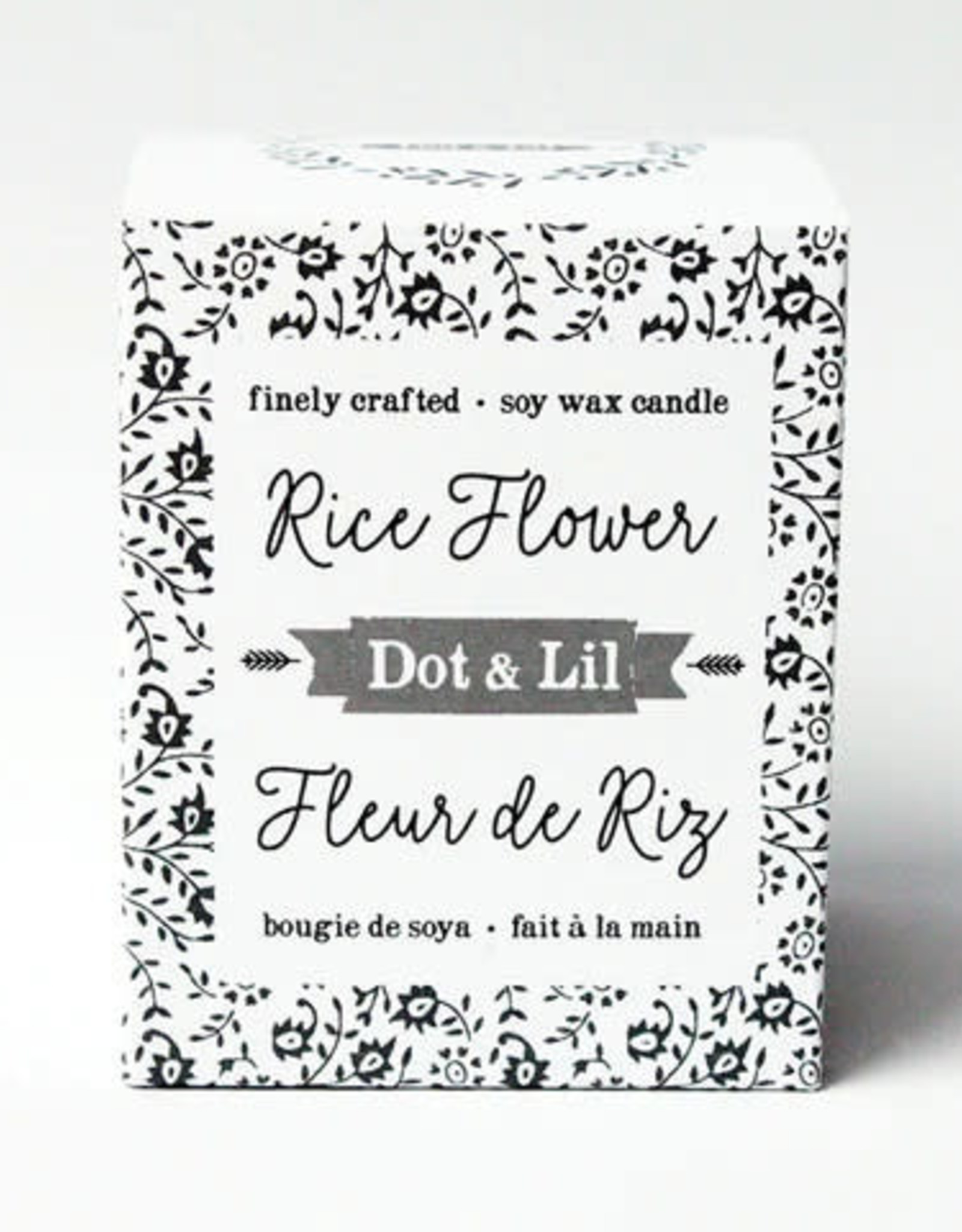 Dot and Lil Bougie Dot & Lil 7.2 oz. Fleur de Riz