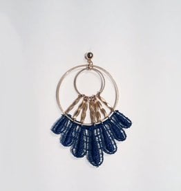 This Ilk Boucles d'oreilles Chandu This Ilk Royal Blue