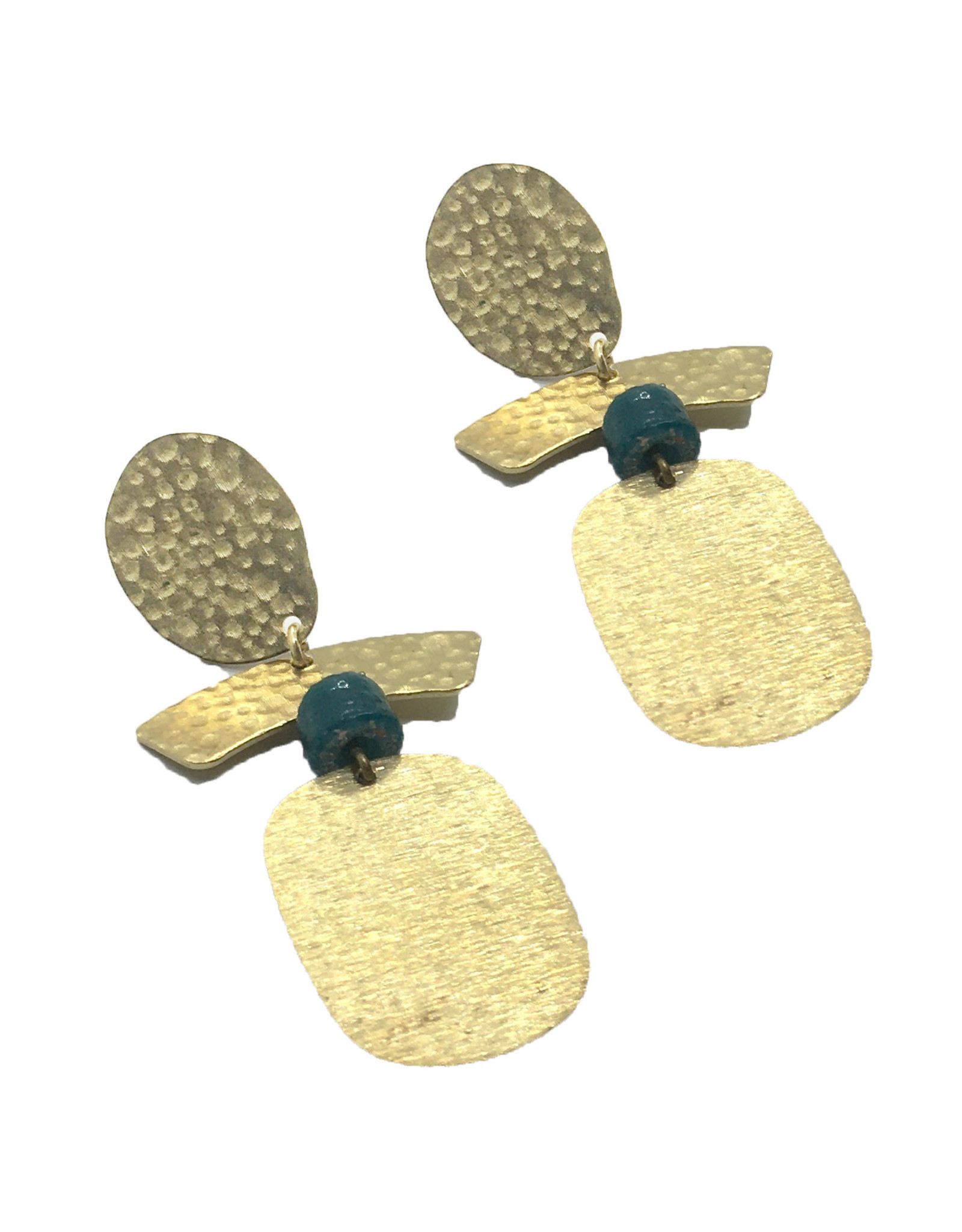 Kazak Boucles d'oreilles Amqui PE21 Kazak Teal