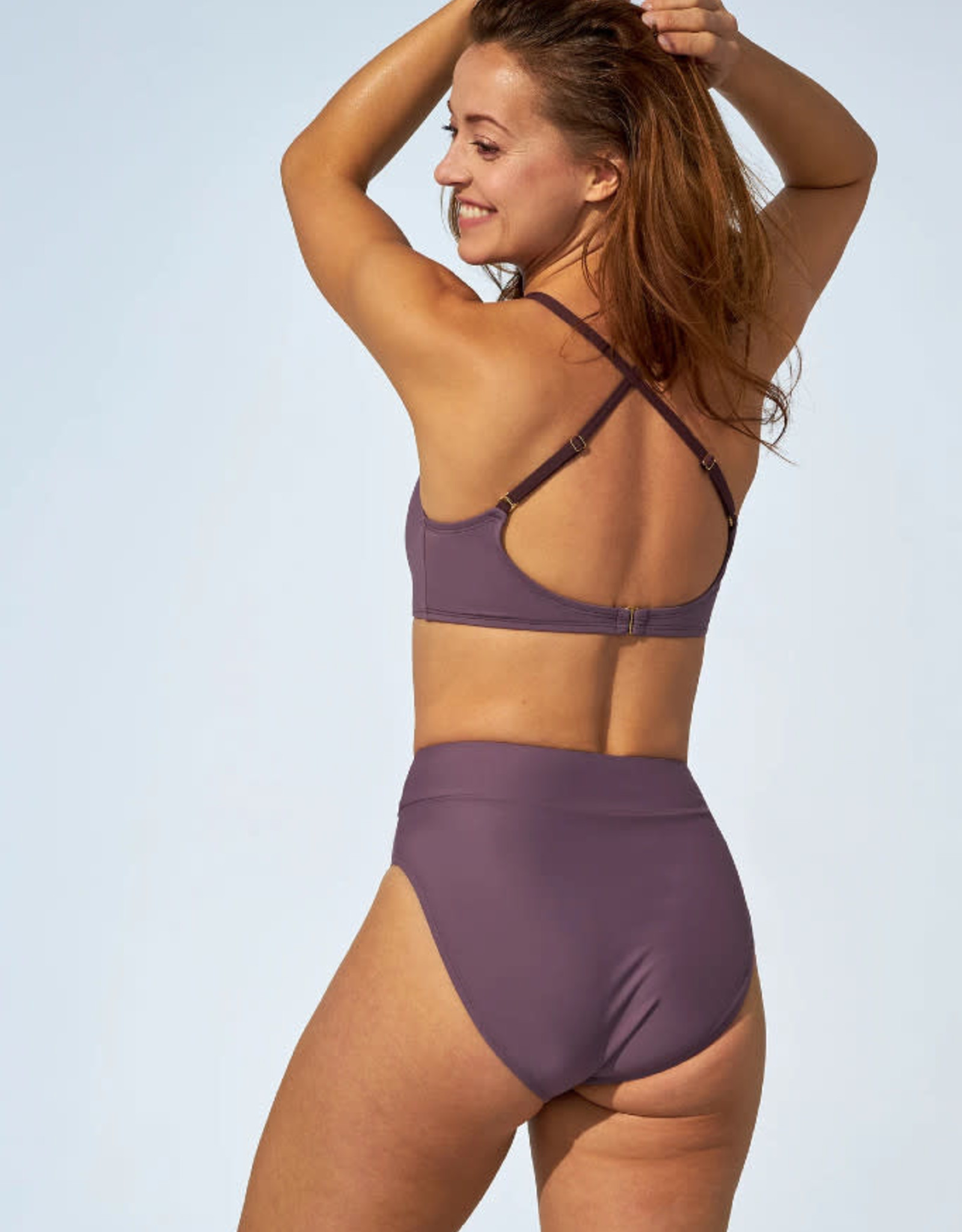 Selfish Swimwear Beatrice Haut de bikini Selfish Swimwear PE21 Mauve