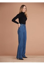 Yoga Jeans High Rise Wide Leg Lily 2073 Yoga Jeans Blue Flare