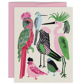 Paperole Carte de souhait Paperole Exotic Birds